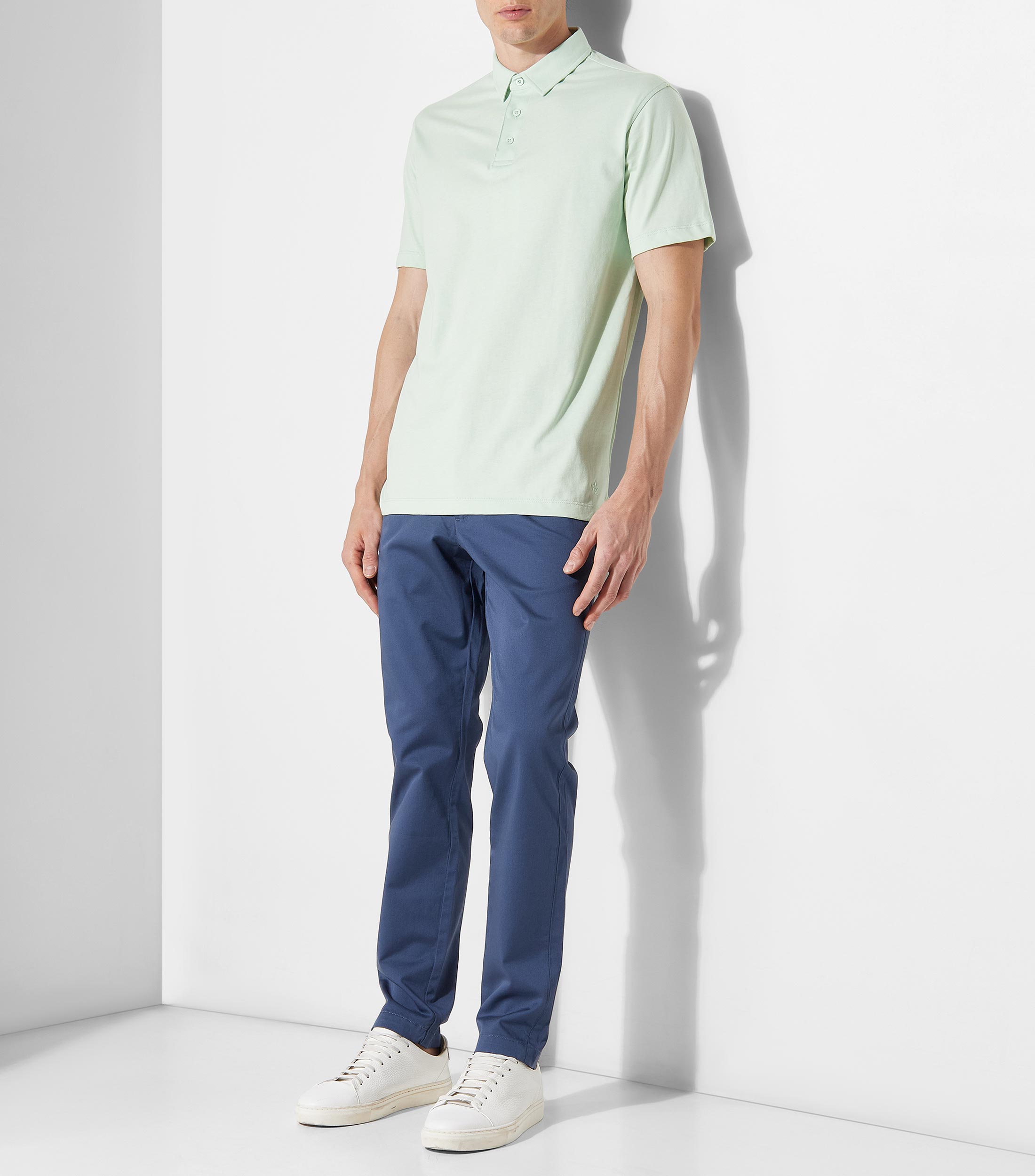 Playera tipo polo con manga corta Hombre